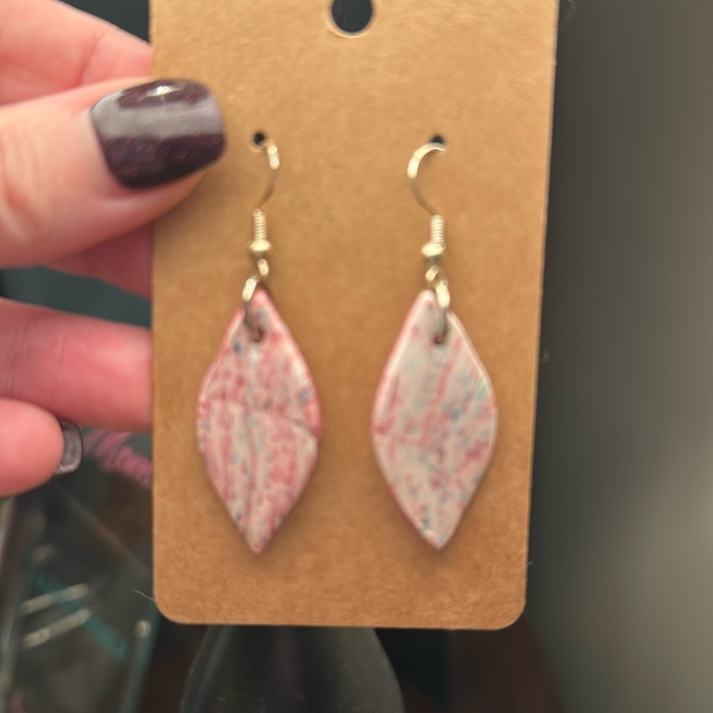 Fun multi-colored dangle earrings